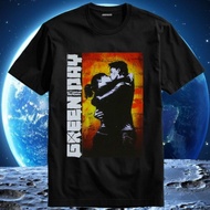 T-shirt Men's Adult Punk Band Greenday Green Day's Day Days 21 Guns