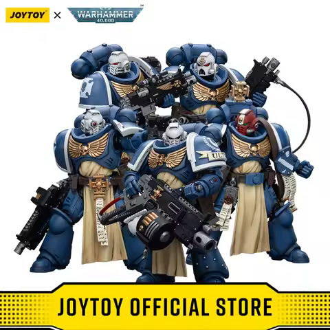 JOYTOY Warhammer 40k 1/18 Action Figures Anime 12.1cm Ultramarines Sternguard Veteran
