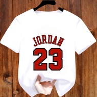 Jordan 23 T-Shirt Children's Number Top/ Boys' Number 23 T-Shirt/ Viral Motif Children's T-Shirt/ Nu