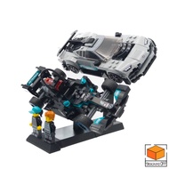 Display Stand for Lego Speed Champions Mercedes-AMG F1 W12 E Performance and Mercedes-AMG ONE (76909