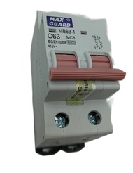 Maxguard 40A & 63A / 2P MCB