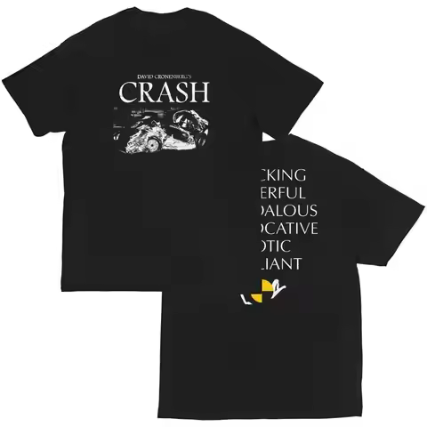 Crash 1996 David Cronenberg Horror Film Movie Poster T Shirt UNISEX