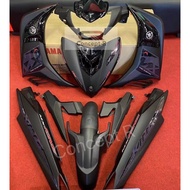 HLD Cover Set MX King LC135 V2/V3/V4/V5/V6/V7 Matt Black/Metallic Black