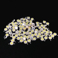 50pcs 1W LED Diode 1 Watt High Power Chips LED Diod White Light-Emitting-Diodes 1-Watt White 110-120