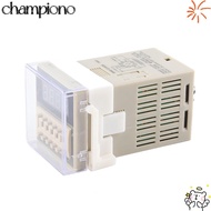 CHAMPIONO Time Relay, 24VAC/DC LCD Display Digital Time Relay, Precision Timing DH48S-2Z 0.01S-9999H