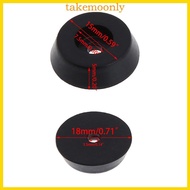 TAK Anti-skid Furniture Legs Feet Conical Rubber Shock Foot Pads for Cabinet Bed Table Chair Legs Pr