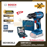 Bosch Brushless Cordless 18V Hand Drill Screwdriver GSR185-LI Professional