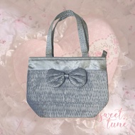 NaRaYa baby/light blue ribbon handbag/shoulder bag (LIZ LISA, coquette/cottagecore/lolita)