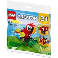 樂高 LEGO 30581 熱帶鸚鵡 / 鸚鵡 (創意系列3合1) / 全新未拆 袋裝樂高
