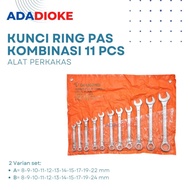 Wrench 11-piece Combination Wrench Set 8-22 mm Spanner 8-24 mm Spanner