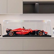 Clear Acrylic Display Case for Lego 42207 Ferrari SF-24 F1 Car Collector Showcase