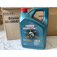 Castrol Magnatec 10W40 Semi Synthetic (4L) Engine Oil 10W-40 10W 40 (4 Liter)