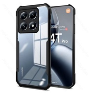 HHL เคสหลังใส กันกระแทก Xiaomi Mi14T Mi14Tpro Mi15T Mi15Tpro เคสเสี่ยวมี่ case เคสกันกระแทก เคสโทรศั