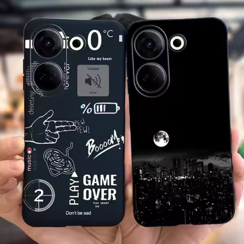 For Tecno Camon 20 Pro Case Cool Fashion Pattern Silicone Phone Back Cover For Tecno Camon 20 Pro 5G