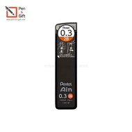 (New Model) Pentel Ain mechanical pencil lead-Size 0.3 Mm./0.5 Mm./0.7 Mm./0.9 Mm. mechanical pencil