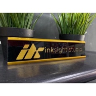 Slot Name Office / Slot Nama Pejabat / Plate Nama / Door Name Plate Office / Acrylic signage