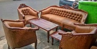Sofa Kursi Louis 3111+meja 3/ SOFA BAHAN KAYU JATI JEPARA