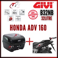 Honda ADV160 ADV 160 GIVI SRX SPECIAL MONORACK MONO RACK J TAPAK REAR BOX REAR BOX Career RACK B32N E250N B33NM