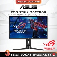 ASUS ROG STRIX XG27UQR | 27" 4K UHD | IPS | 144Hz | 1ms | Adaptive Sync Gaming Monitor