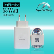 Charger Casan Infinix Note 11 12 20 30 Pro Vip Original 45W 68W Type C