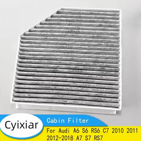 Cabin Filter For Audi A6 S6 RS6 C7 2010 2011 2012-2018 A7 S7 RS7 4G A8 S8 4H D4 Car Accessories 4H08