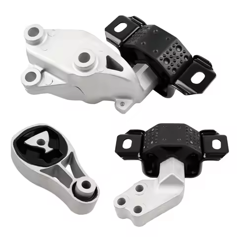 3pcs Engine Motor Mount Transmission Mount for Fortwo 2011-2015 L3 1.0L DOHC Petrol 2008-2015 L3 1.0