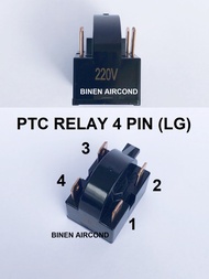 REFRIGERATOR PTC RELAY 4 PIN (LG)