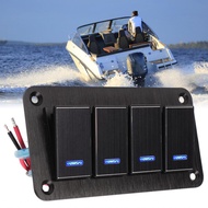 Switch Panel Rocker 4 Gang for Vehicle