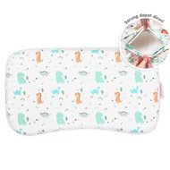 Crea Pillow Peyang Crea Baby Dino Series Memory Foam Baby Pillow With Pillow Case/Anti Peyang Pillow/Baby Sleeping Pillow