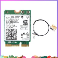 9560NGW WiFi Card+Antenna 1730Mbps Wireless AC 9560 Dual Band 2.4G+5G BT 5.0 802.11Ac M.2 CNVI 9560N