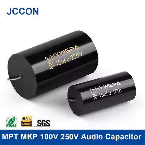 2Pcs MPT MKP 100V 250V Capacitor HIFI Axial Fever Crossover Coupling Frequency-Divided For Audio Cap