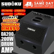 Sudoku 200w Drum amp amplifier (electronic drum guitar bass keyboard ) 3-way  design speaker