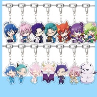 Cute Anime Mairimashita Iruma-kun Acrylic Stand Doll Welcome To Demon School Iruma-kun Badge Key Cha
