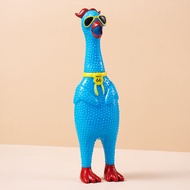 2023 Thỏ Năm To Squealing Gà Đồ Chơi Chó Con Chó Con Sản Xuất Âm Thanh Chơi Khăm Đồ Chơi Hoen Ố Giảm