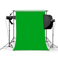 Green Screen Chroma Key Background Backdrop for Studio Photo Lighting Photography Background Kit