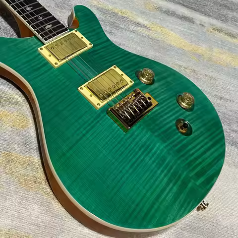 Green PRS Electric Guitar Mahogany Body Rosewood fingerboard