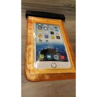 ORANGE WATERPROOF MOBILE COVER