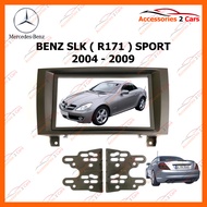 หน้ากากวิทยุรถยนต์ BENZ SLK (R171) รถปี 2004 - 2009 สำหรับจอ 7 นิ้ว(NV-BE-015)