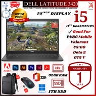 Dell Latitude 3420 Business Model Laptop–i5 11th Gen, 32GB RAM, 1TB SSD, Budget Gaming, Lowest Price