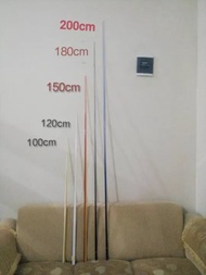 Fiber bahan joran pancing 130cm kaku