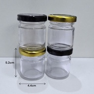 50ml Botol Kaca Bulat Botol Jem Botol Sambal