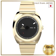 Timex Unisex Q Timex Enigma Quartz Watch TW2Y34400 50m Water Resistant Black Dial Stainless Steel