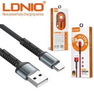 LDNIO LS63C 1Meter 5A Super Fast Charge Type-C Data Cable