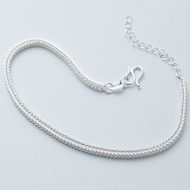 Xinyi Jewelry Foxtail Chopin Pure Silver Anklet Anklet For Woman Silver Anklet