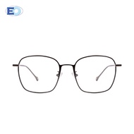 EO Visualities Emil Eyeglasses for Men and Women | Stainless Steel Square Frame