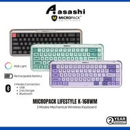Micropack Lifestyle 3 Modes Mechanical Wireless Keyboard K-168WM