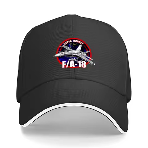 F18 Hornet Us Air Force Fighterjet Baseball Cap Dropshipping Christmas Hat hats for men Luxury Brand