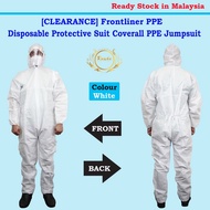 [CLEARANCE] Frontliner PPE Disposable Protective Suit Coverall PPE JumpSuit,