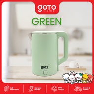 Goto Sola Electric Kettle Teko Listrik Pemanas Air Stainless Steel