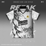 2024 New MRSM SE-MALAYSIA Jersey Men's T-shirt Thailand Virus Jersey Retro Jersey Black Full Sublima